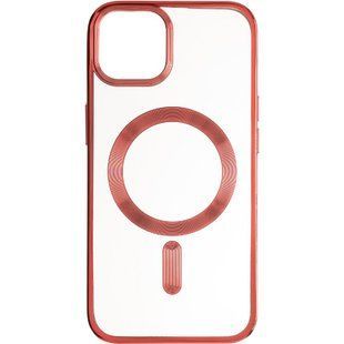 Чехол для iPhone 15 MagSafe Stand frame Красный смотреть фото | belker.com.ua