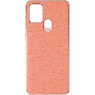Чехол для Samsung Galaxy A21s (A217) Gelius Canvas Case Розовый смотреть фото | belker.com.ua