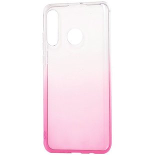 Силиконовый чехол для Huawei P30 Lite Gradient case Розовый смотреть фото | belker.com.ua