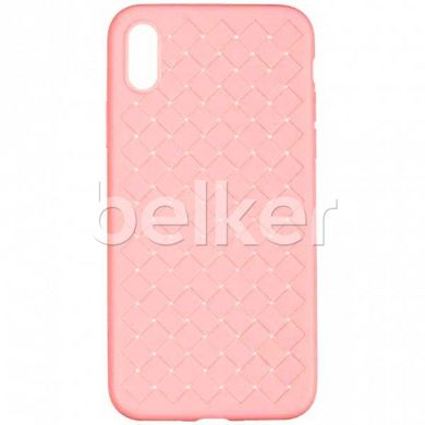 Чехол для iPhone X Prada Tiragor Розовый смотреть фото | belker.com.ua