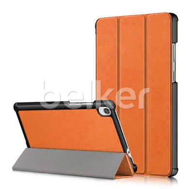 Чехол для Lenovo Tab M8 (3rd Gen) Moko кожаный Оранжевый