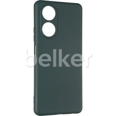 Чехол для Oppo A58 Full soft case Зеленый