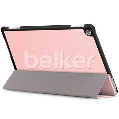 Чехол для Huawei MediaPad M5 Lite 10.1 Moko кожаный Розовое золото смотреть фото | belker.com.ua