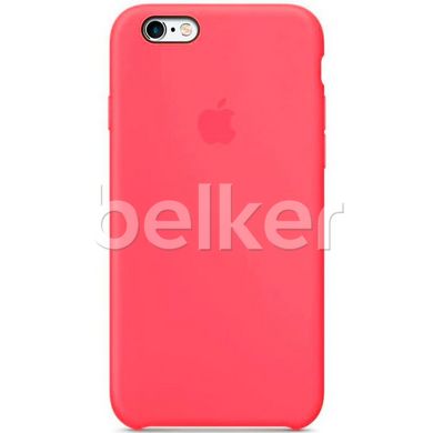 Чехол для iPhone 6/6s Apple Silicone Case Малиновый смотреть фото | belker.com.ua
