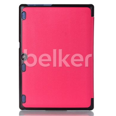 Чехол для Lenovo Tab 10.1 TB-X103F Moko кожаный Малиновый смотреть фото | belker.com.ua