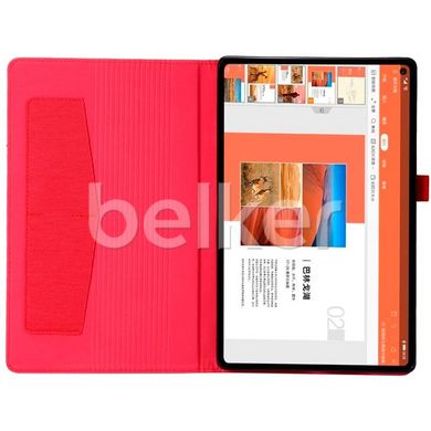 Чехол для Lenovo Tab M10 Plus 10.3 TB-X606f Textile case Красный смотреть фото | belker.com.ua
