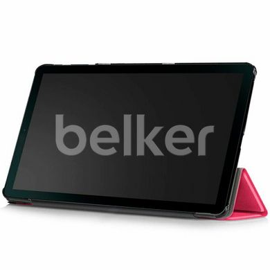 Чехол для Samsung Galaxy Tab A 10.1 (2019) SM-T510, SM-T515 Moko кожаный Малиновый смотреть фото | belker.com.ua