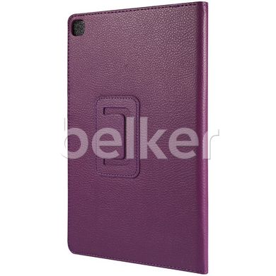 Чехол для Samsung Galaxy Tab A7 10.4 2020 TTX Кожаный Фиолетовый смотреть фото | belker.com.ua