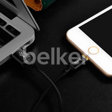 Кабель Apple Lightning USB для iPhone Hoco U28 Magnetic Adsorption