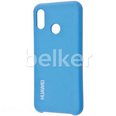 Оригинальный чехол для Huawei P20 Lite Silicone Case Голубой смотреть фото | belker.com.ua