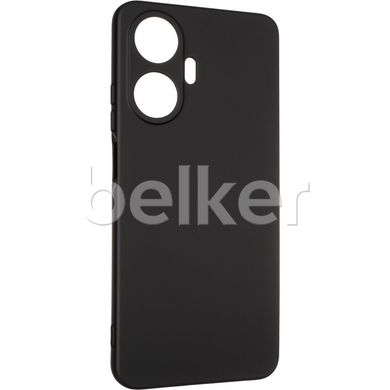 Противоударный чехол для Realme C55 Full soft case Черный