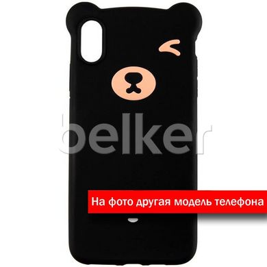 Силиконовый чехол для Samsung Galaxy S10 Plus G975 Kumamon Bear Silicone Case Черный смотреть фото | belker.com.ua