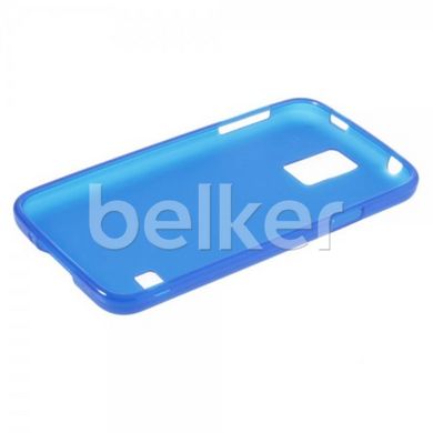 Силиконовый чехол для Samsung Galaxy S5 G900 Belker Голубой смотреть фото | belker.com.ua