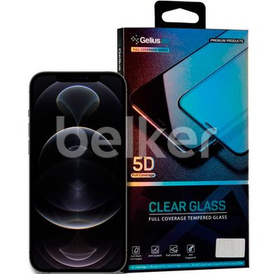 Защитное стекло для iPhone 12 Pro Max Gelius Pro 5D Edge Glass Черный смотреть фото | belker.com.ua