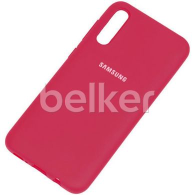 Защитный чехол для Samsung Galaxy A50 A505 Original Soft Case Вишневый смотреть фото | belker.com.ua
