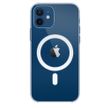 Силиконовый чехол для iPhone 12 MagSafe Прозрачный