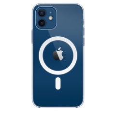 Силиконовый чехол для iPhone 12 MagSafe Прозрачный Прозрачный смотреть фото | belker.com.ua