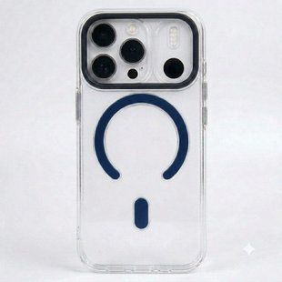 Чехол для iPhone 17 Pro Max Berlia Sheen with MagSafe Синий