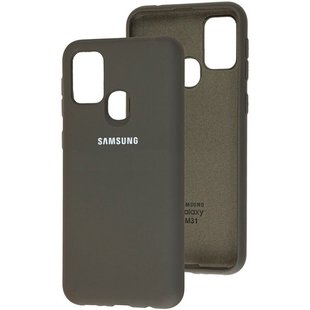 Чехол для Samsung Galaxy M31 (M315) Silicone Case Оливковый смотреть фото | belker.com.ua