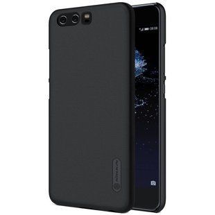 Пластиковый чехол для Huawei P10 Nillkin Frosted Shield Черный смотреть фото | belker.com.ua