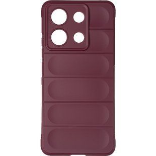 Противоударный чехол для Xiaomi Redmi Note 13 4G Deexe Terra Бордовый смотреть фото | belker.com.ua