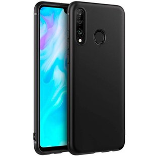 Силиконовый чехол для Huawei P30 Lite Umatt TPU Черный смотреть фото | belker.com.ua