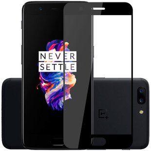 Защитное стекло для OnePlus 5 Tempered Glass 3D Черный смотреть фото | belker.com.ua