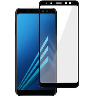 Защитное стекло для Samsung Galaxy A8 (A530) 5D Optima Черный смотреть фото | belker.com.ua