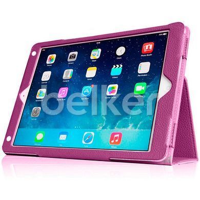 Чехол для iPad 10.2 2019 (iPad 7) ТТХ Кожаный Фиолетовый смотреть фото | belker.com.ua