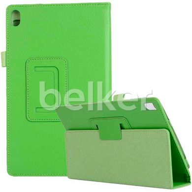 Чехол для Lenovo Tab 4 8 Plus TB-8704x TTX Кожаный Зелёный смотреть фото | belker.com.ua