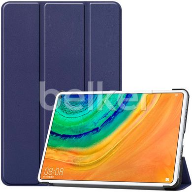 Чехол для Huawei MatePad Pro 10.8 2020 Moko кожаный Синий