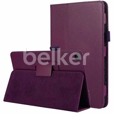 Чехол для Huawei MediaPad M5 Lite 8.0 TTX кожаный Фиолетовый смотреть фото | belker.com.ua