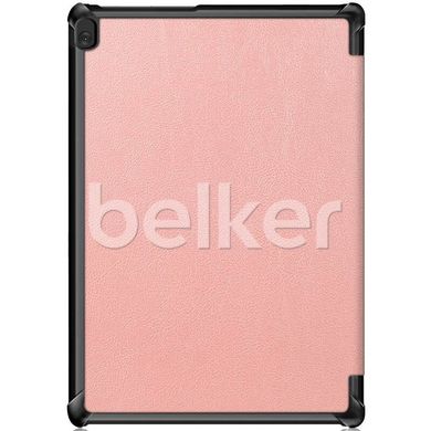 Чехол для Lenovo Tab M10 10.1 TB-X605L/X505 Moko кожаный Розовое золото смотреть фото | belker.com.ua