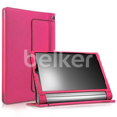 Чехол для Lenovo Yoga Tablet 3 Plus 10.1 YT-X703 TTX кожаный Малиновый смотреть фото | belker.com.ua