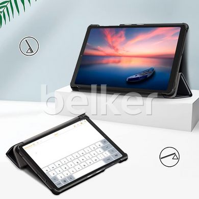 Чехол для Samsung Galaxy Tab A7 Lite 8.7 2021 Moko кожаный Синий