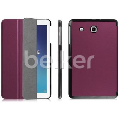 Чехол для Samsung Galaxy Tab E 9.6 T560, T561 кожаный Moko Фиолетовый смотреть фото | belker.com.ua