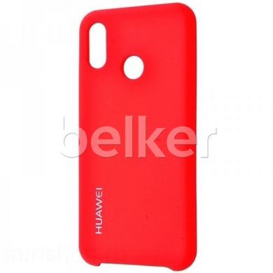 Оригинальный чехол для Huawei P20 Lite Silicone Case Красный смотреть фото | belker.com.ua