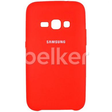 Оригинальный чехол для Samsung Galaxy J1 2016 (J120) Silicone Case Красный смотреть фото | belker.com.ua