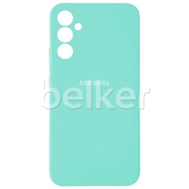 Оригинальный чехол для Samsung Galaxy A34 (A346) Soft Case Мятный