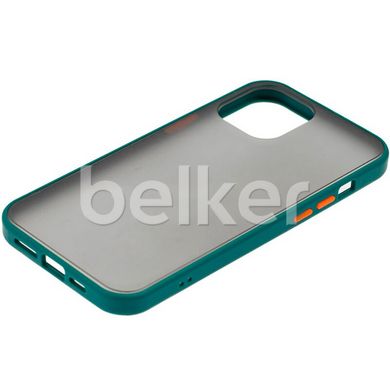 Противоударный чехол для iPhone 12 Pro LikGus Зелёный смотреть фото | belker.com.ua