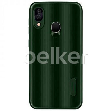 Противоударный чехол для Samsung Galaxy A10s A107 Ribbed case Зелёный смотреть фото | belker.com.ua