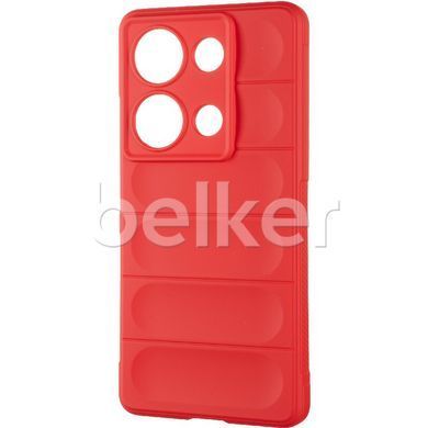 Противоударный чехол для Poco M6 Pro Deexe Terra Красный