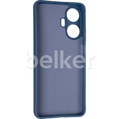 Противоударный чехол для Realme C55 Full soft case Темно синий