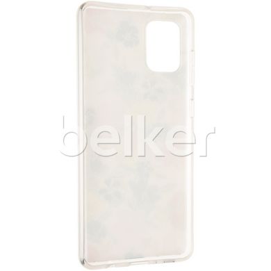 Силиконовый чехол для Samsung Galaxy A71 2020 (A715) Print case Зелёный смотреть фото | belker.com.ua