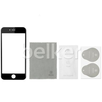 Защитное стекло для iPhone 7 Baseus PET Soft 3D Черный смотреть фото | belker.com.ua