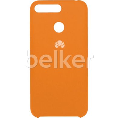 Защитный чехол для Huawei Y6 Prime 2018 Original Soft Case Оранжевый смотреть фото | belker.com.ua
