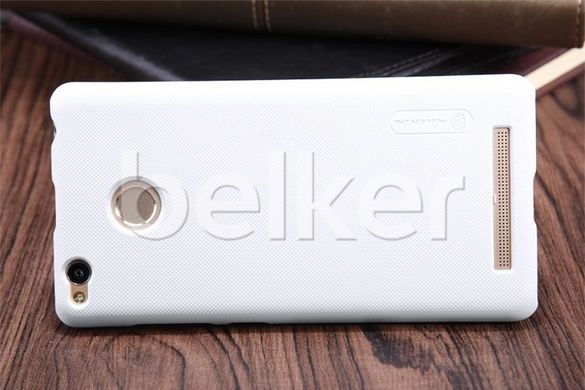 Пластиковый чехол для Xiaomi Redmi 3x Nillkin Frosted Shield Белый смотреть фото | belker.com.ua