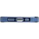 Чехол для iPhone 15 MagSafe Stand frame Синий в магазине belker.com.ua