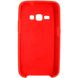 Оригинальный чехол для Samsung Galaxy J1 2016 (J120) Silicone Case Красный в магазине belker.com.ua