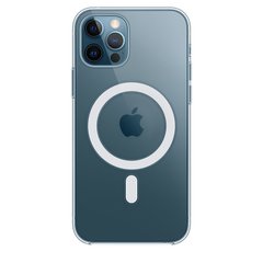 Силиконовый чехол для iPhone 12 Pro MagSafe Прозрачный Прозрачный смотреть фото | belker.com.ua